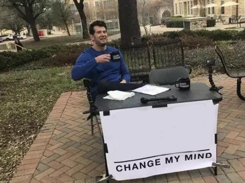 Change My Mind meme about Groove Life