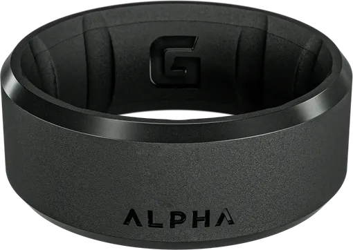 Groove Ring Alpha - Black - Wide - view 1